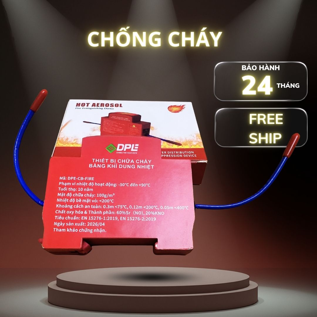THIẾT BỊ CHỐNG CH&Aacute;Y TỦ ĐIỆN TỰ ĐỘNG B&Agrave;NG KH&Iacute; DUNG