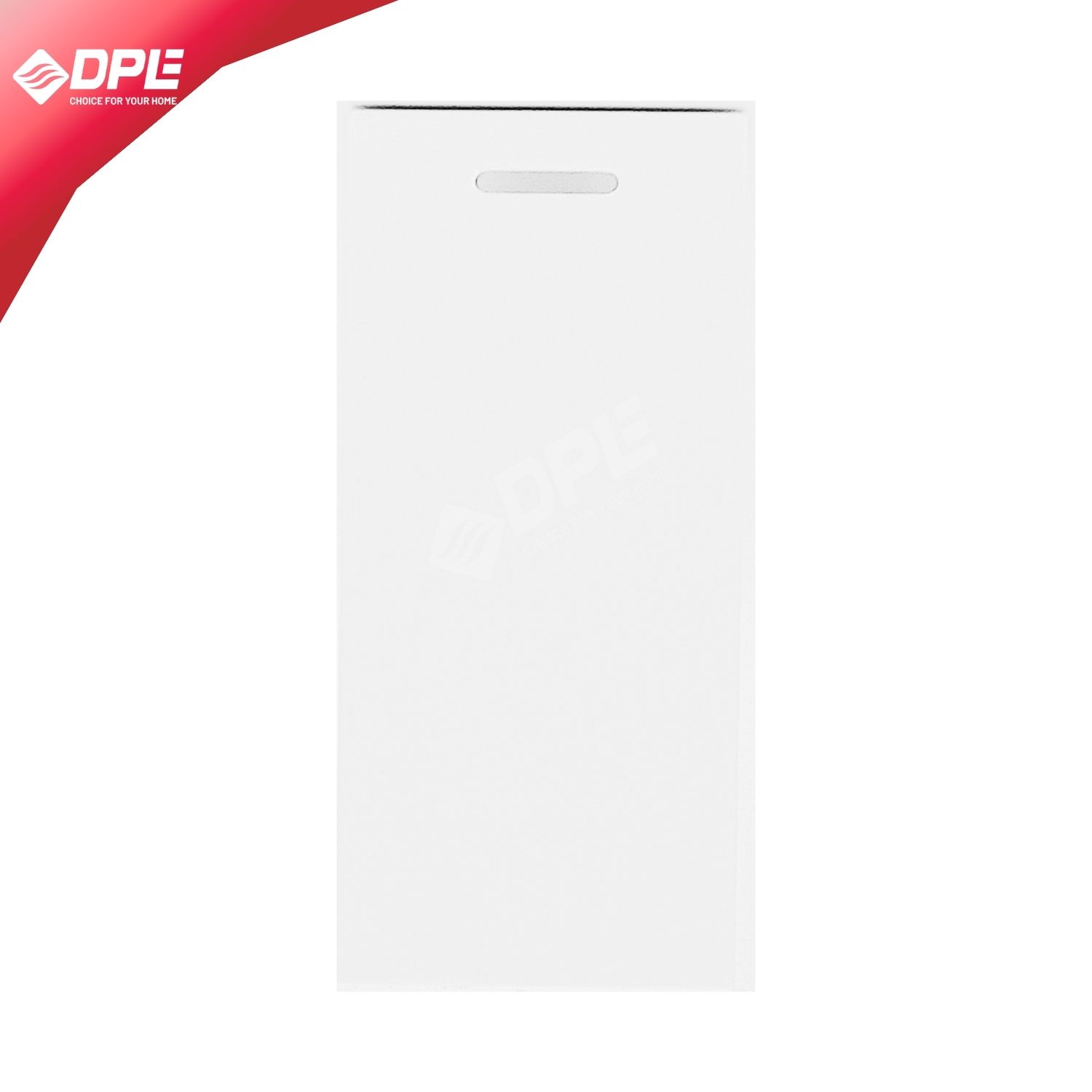 Hạt c&ocirc;ng tắc 2 chiều trắng sứ size S DPE-WG22S
